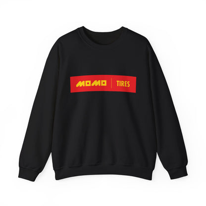 Classic MOMO Tires Crewneck Sweatshirt - Comfortable Unisex Heavy Blend