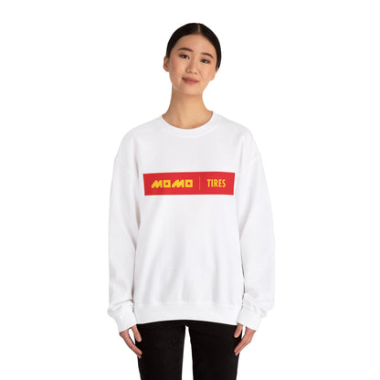 Classic MOMO Tires Crewneck Sweatshirt - Comfortable Unisex Heavy Blend
